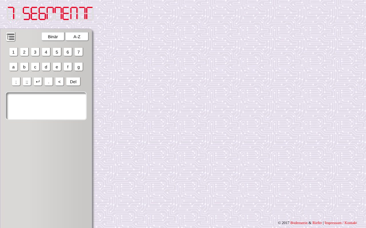 Screenshot 7segment.de